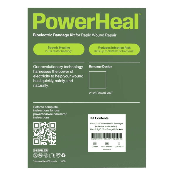 Antibacterial bioelectric bandage back